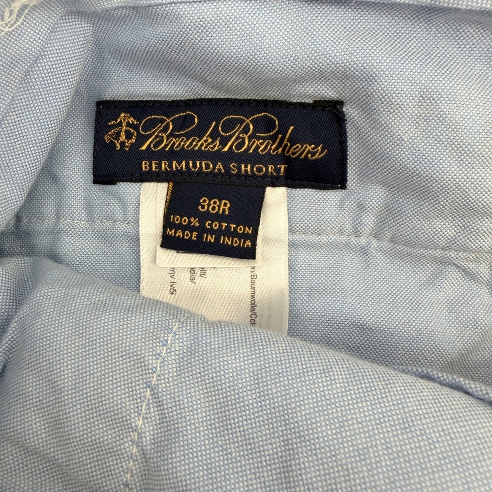 Brooks Brothers Patchwork Madras Shorts Men 38R Red Plaid Preppy Ivy League - Picture 3 of 7